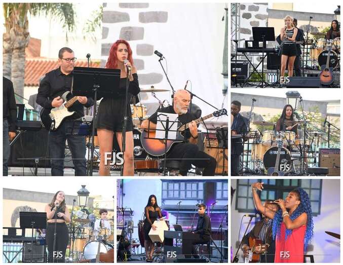 El concierto de anoche en la plaza de San Juan/Francisco Javier Santana.